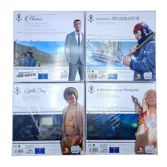 4X Time Stories Expansions - Madame Estrella Drive Prophecy of Dragons Endurance - Picture 2 of 6